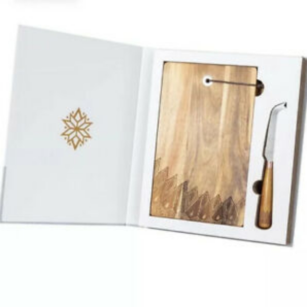 Cheese Board and Knife Gift Set